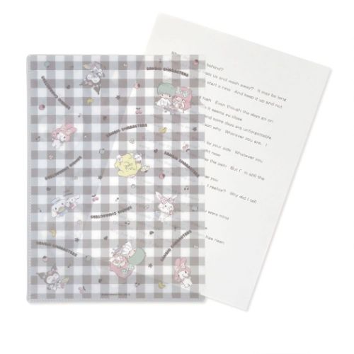 マイメロディ 下敷き B5したじきファイル サンリオ キャラクター グッズ メール便可