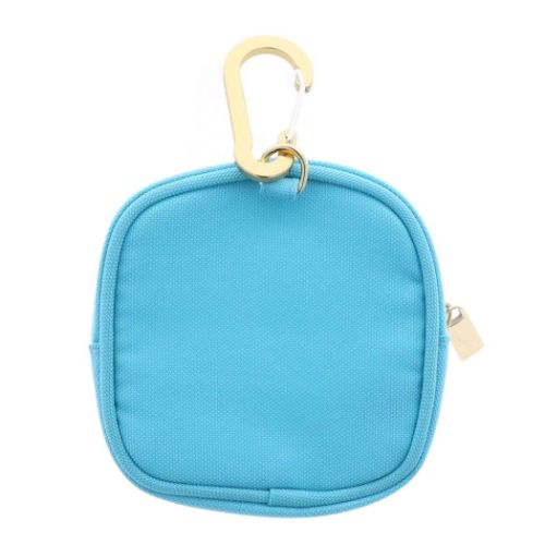 キャラクター顔デザインポーチ おぱんちゅうさぎ ミニBOXポーチ スクエアクリアポーチ B 可哀想