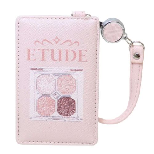 ETUDE　エチュード 定期入れ パスケース アイシャドウパレット ICカードケース グッズ メール便可
