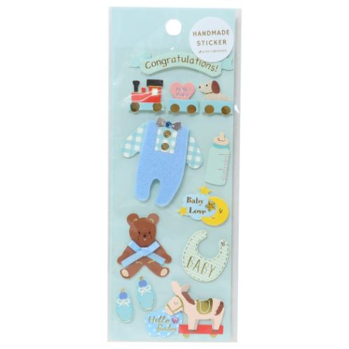 シールシート ハンドメイドシール ベビー かわいい グッズ メール便可