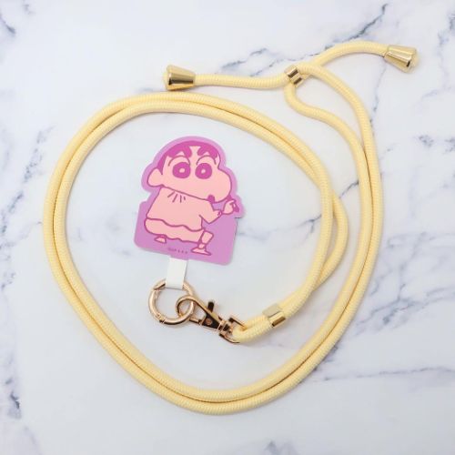 クレヨンしんちゃん スマホアクセ マルチリングプラス ストラップセット しんちゃん アニメキャラクター グッズ メール便可