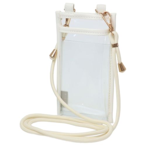 ピックミーカラー スマホポーチ クリアスマホショルダー シンプル 推し活 グッズ メール便可