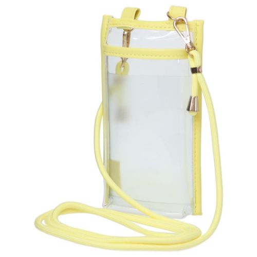 ピックミーカラー スマホポーチ クリアスマホショルダー シンプル 推し活 グッズ メール便可