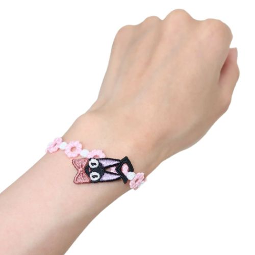 魔女の宅急便 アクセサリー レースブレスレット＋プラス 4 ジジ スタジオジブリ キャラクター グッズ メール便可