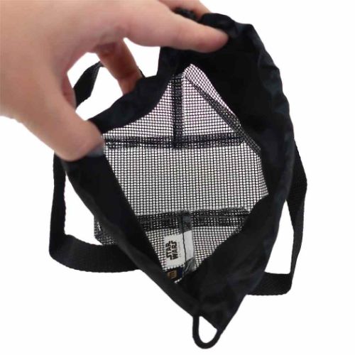 スターウォーズ ポーチ メッシュポーチ ブラックリム STAR WARS キャラクター グッズ メール便可