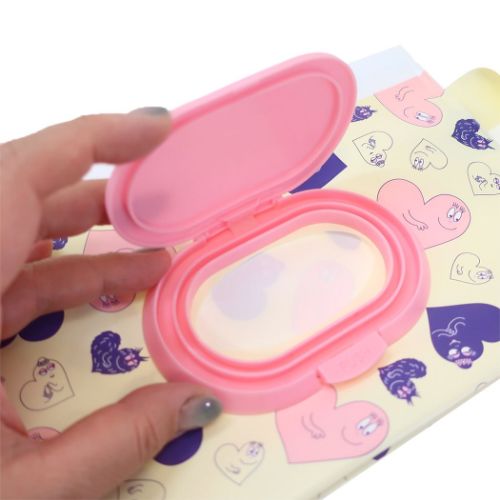 バーバパパ ポーチ フタ付きキャリーポーチ ラブファミリー BARBAPAPA キャラクター グッズ メール便可