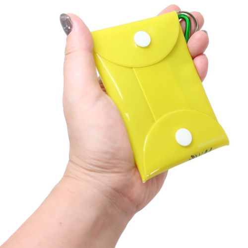 LOOK ミニポーチ カラビナ付マルチケース お菓子パッケージ キャラクター グッズ メール便可