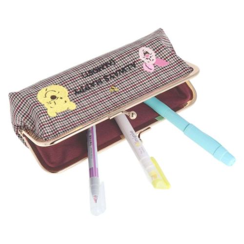 くまのプーさん ペンポーチ がま口刺繍ペンケース B ディズニー キャラクター グッズ