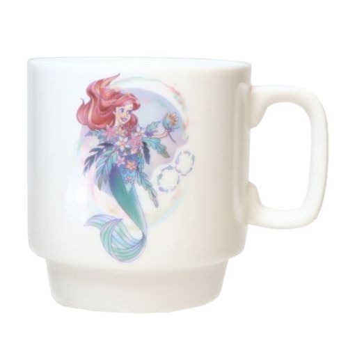 リトルマーメイド マグカップ スタッキングマグ アリエル ディズニープリンセス キャラクター グッズ