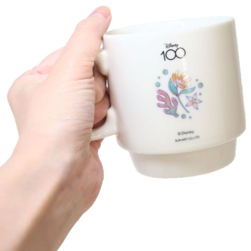 リトルマーメイド マグカップ スタッキングマグ アリエル ディズニープリンセス キャラクター グッズ
