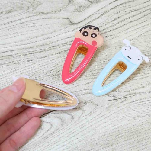 クレヨンしんちゃん ヘアアクセ アクリルマルチクリップ しんちゃん アニメキャラクター グッズ メール便可