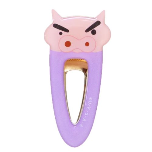 クレヨンしんちゃん ヘアアクセ アクリルマルチクリップ ぶりぶりざえもん アニメキャラクター グッズ メール便可