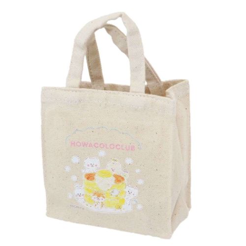 ほわころくらぶ 小物入れ ミニスクエアトートバッグ キャラクター グッズ メール便可