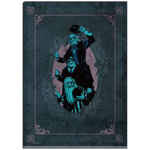 ホーンテッドマンション ポケットファイル Wポケットクリアファイル A4 Hauntedmansion ディズニー グッズ メール便可