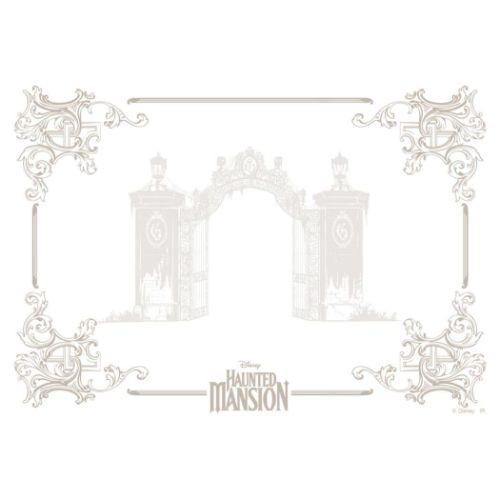 ホーンテッドマンション メモ帳 壁紙風メモ Hauntedmansion ディズニー グッズ メール便可