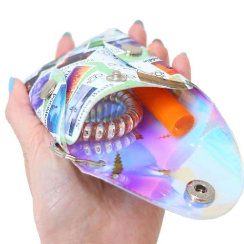 ディズニーキャラクター ミニポーチ DNミニポーチ スタンプ ディズニー キャラクター グッズ メール便可