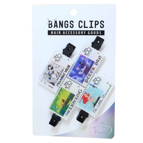 ディズニーキャラクター ヘアアクセ DN前髪クリップ スタンプ ディズニー キャラクター グッズ メール便可