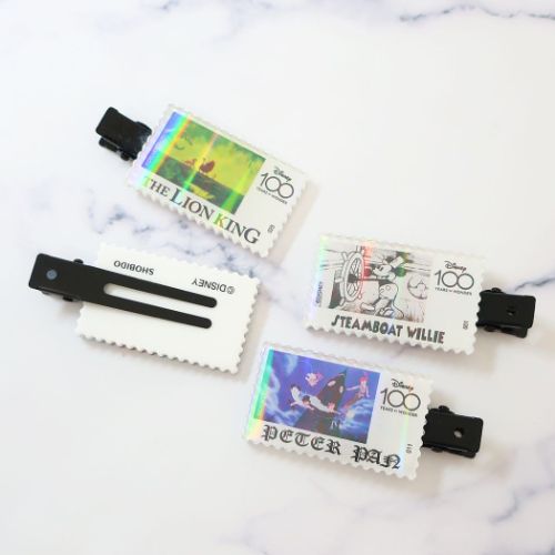 ディズニーキャラクター ヘアアクセ DN前髪クリップ スタンプ ディズニー キャラクター グッズ メール便可