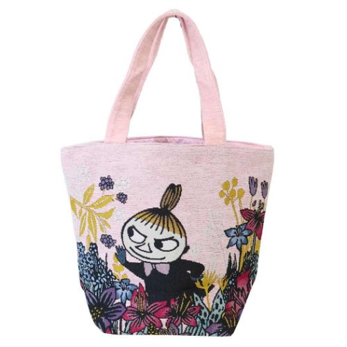 ムーミン ランチバッグ ゴブラン織り ミニバッグ パープルシャワー 北欧 キャラクター グッズ メール便可