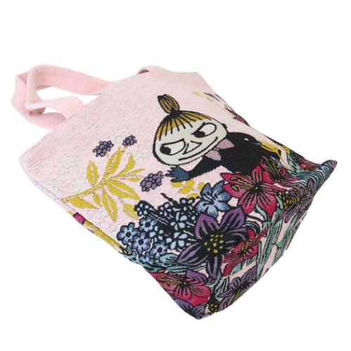 ムーミン ランチバッグ ゴブラン織り ミニバッグ パープルシャワー 北欧 キャラクター グッズ メール便可