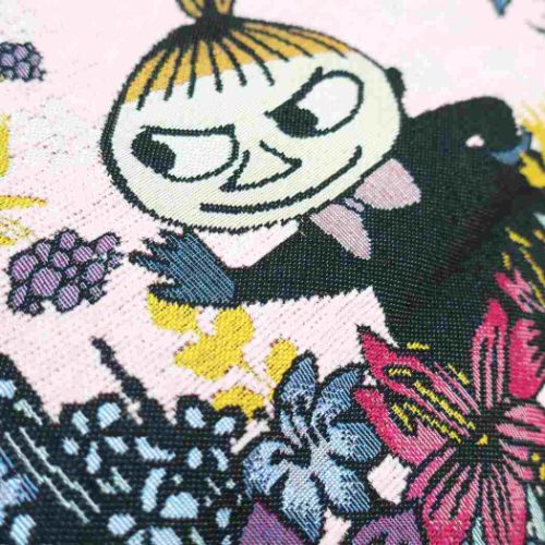 ムーミン ランチバッグ ゴブラン織り ミニバッグ パープルシャワー 北欧 キャラクター グッズ メール便可