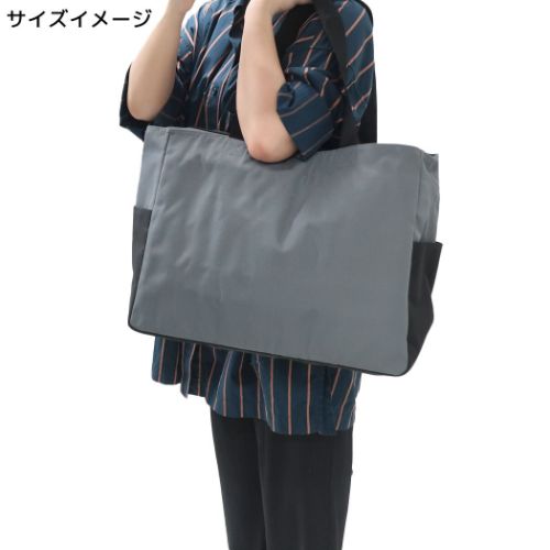 ポケットモンスター 保冷トートバッグ ビッグトート グレー ピカチュウ ポケモン キャラクター グッズ