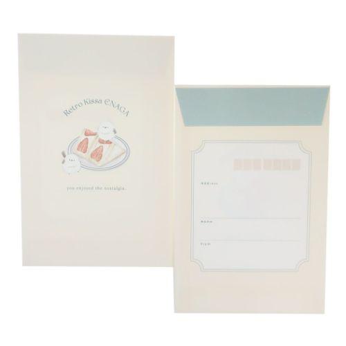 レターセット コージーレター キッサエナガ/フルーツサンド かわいい ギフト グッズ メール便可