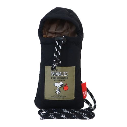 スヌーピー スマホポーチ IP．ベビールー．キルト．PNTS-8S スマホバッグ フード型 ピーナッツ キャラクター グッズ