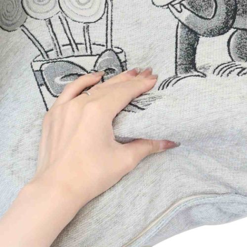 おさるのジョージ クッション Gクッション キャンディジョージ 座布団 絵本キャラクター グッズ