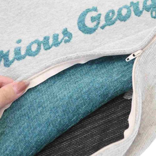 おさるのジョージ クッション Gクッション キャンディジョージ 座布団 絵本キャラクター グッズ