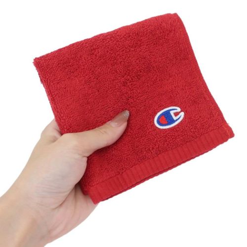 チャンピオン ハンドタオル ジャガードタオル メジャーワッペン スポーツ ブランド グッズ メール便可