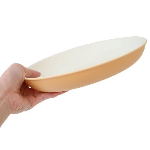 スヌーピー 深皿 木目調オーバルプレート シェフスヌーピー OR ピーナッツ キャラクター グッズ