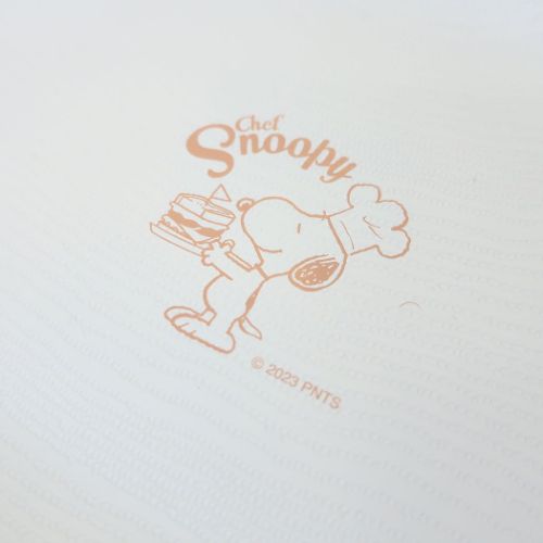 スヌーピー 深皿 木目調オーバルプレート シェフスヌーピー OR ピーナッツ キャラクター グッズ