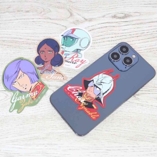 機動戦士ガンダム ダイカットシール キャラクターステッカー ララァ スン フェイス アニメキャラクター グッズ メール便可