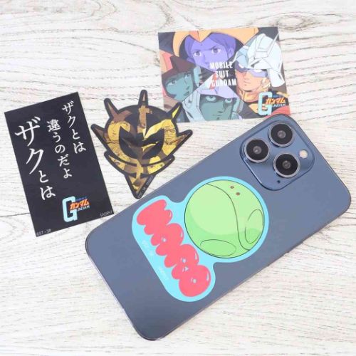 機動戦士ガンダム ダイカットシール キャラクターステッカー ジオン公国軍マーク ゴールド アニメキャラクター グッズ メール便可