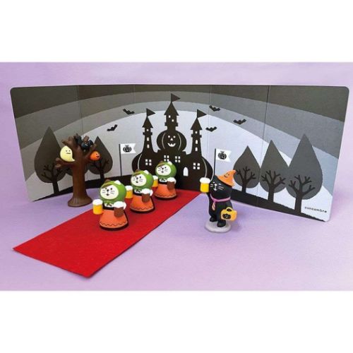 コンコン広場 ハロウィンフェス インテリア かぼちゃの王国 背景カード concombre プレゼント グッズ