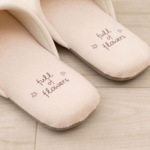 スヌーピー トイレ用品 トイレスリッパ 花いっぱい オレンジ ピーナッツ キャラクター グッズ