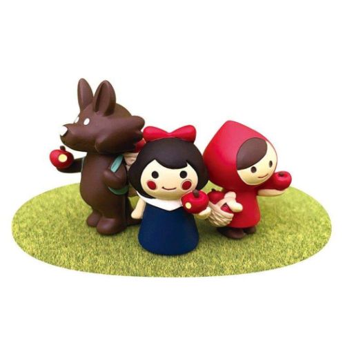 Otogicco おとぎの森のリンゴ村 マスコット 赤ずきんマスコット リンゴ狩り オオカミ インテリア かわいい グッズ