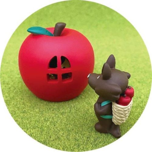 Otogicco おとぎの森のリンゴ村 マスコット 赤ずきんマスコット リンゴ狩り オオカミ インテリア かわいい グッズ