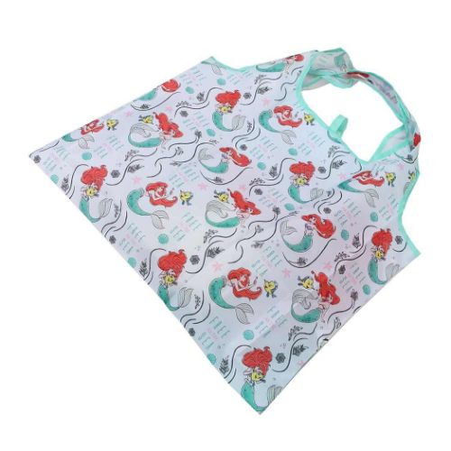 リトルマーメイド エコバッグ ショッピングバッグ A 水面 ディズニープリンセス キャラクター グッズ メール便可