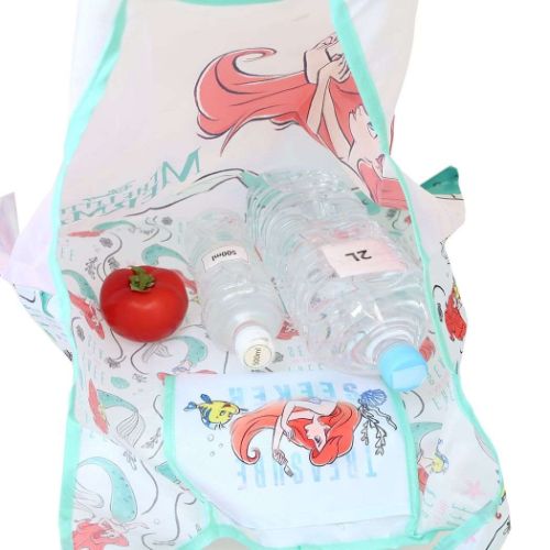 リトルマーメイド エコバッグ ショッピングバッグ A 水面 ディズニープリンセス キャラクター グッズ メール便可