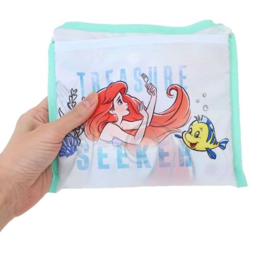 リトルマーメイド エコバッグ ショッピングバッグ A 水面 ディズニープリンセス キャラクター グッズ メール便可