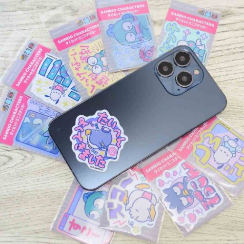 ポチャッコ ビニールシール ダイカットミニステッカー ニューレトロ しんどい サンリオ キャラクター グッズ メール便可