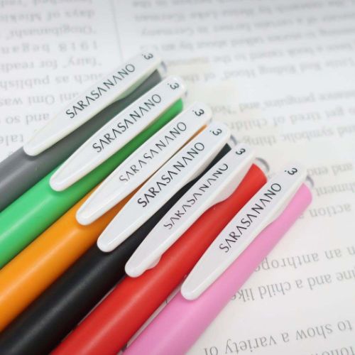 コジコジ ボールペン サラサナノ 0.3 グレー 次郎 さくらももこ アニメキャラクター グッズ メール便可