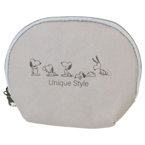 スヌーピー ミニポーチ ラウンドティッシュポーチ ユニークスタイル ピーナッツ キャラクター グッズ