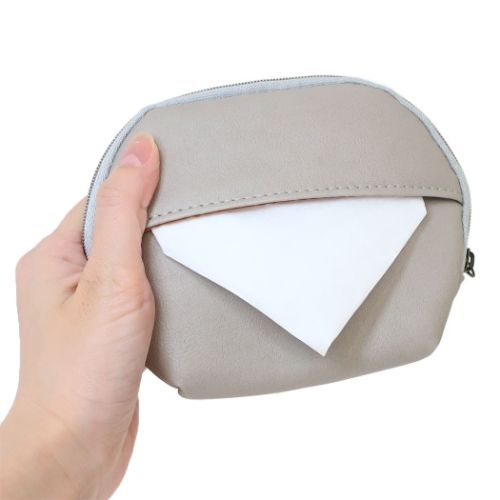 スヌーピー ミニポーチ ラウンドティッシュポーチ ユニークスタイル ピーナッツ キャラクター グッズ