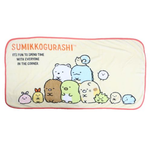 すみっコぐらし ブランケット ロングブランケット カジュアルすみっコ サンエックス キャラクター グッズ