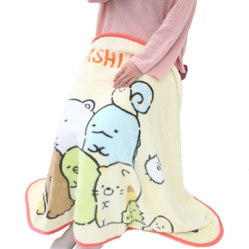 すみっコぐらし ブランケット ロングブランケット カジュアルすみっコ サンエックス キャラクター グッズ