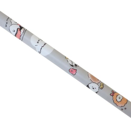 鉛筆 7色鉛筆 おにぎりえなが グレー かわいい グッズ メール便可