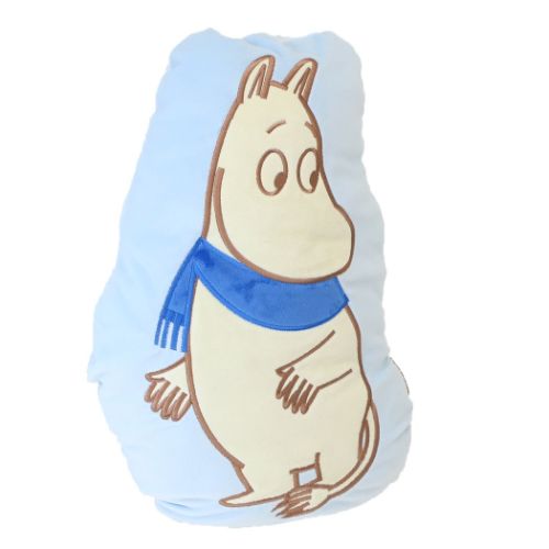 ムーミン ひざ掛け毛布 ブランケットインクッション リーフ 北欧 キャラクター グッズ